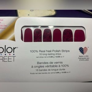 Rose Goes Color Street nail strips